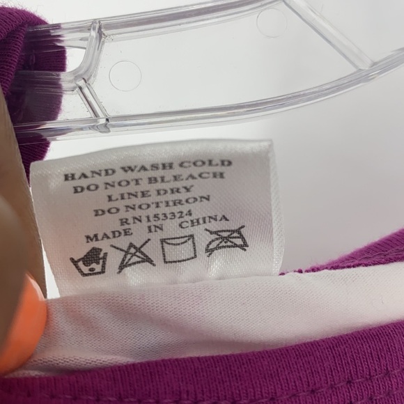 Infant Girls' Purple/White Floral Print One-Piece w/ Ruffles Cotton Blend 12-18M - Picture 7 of 8